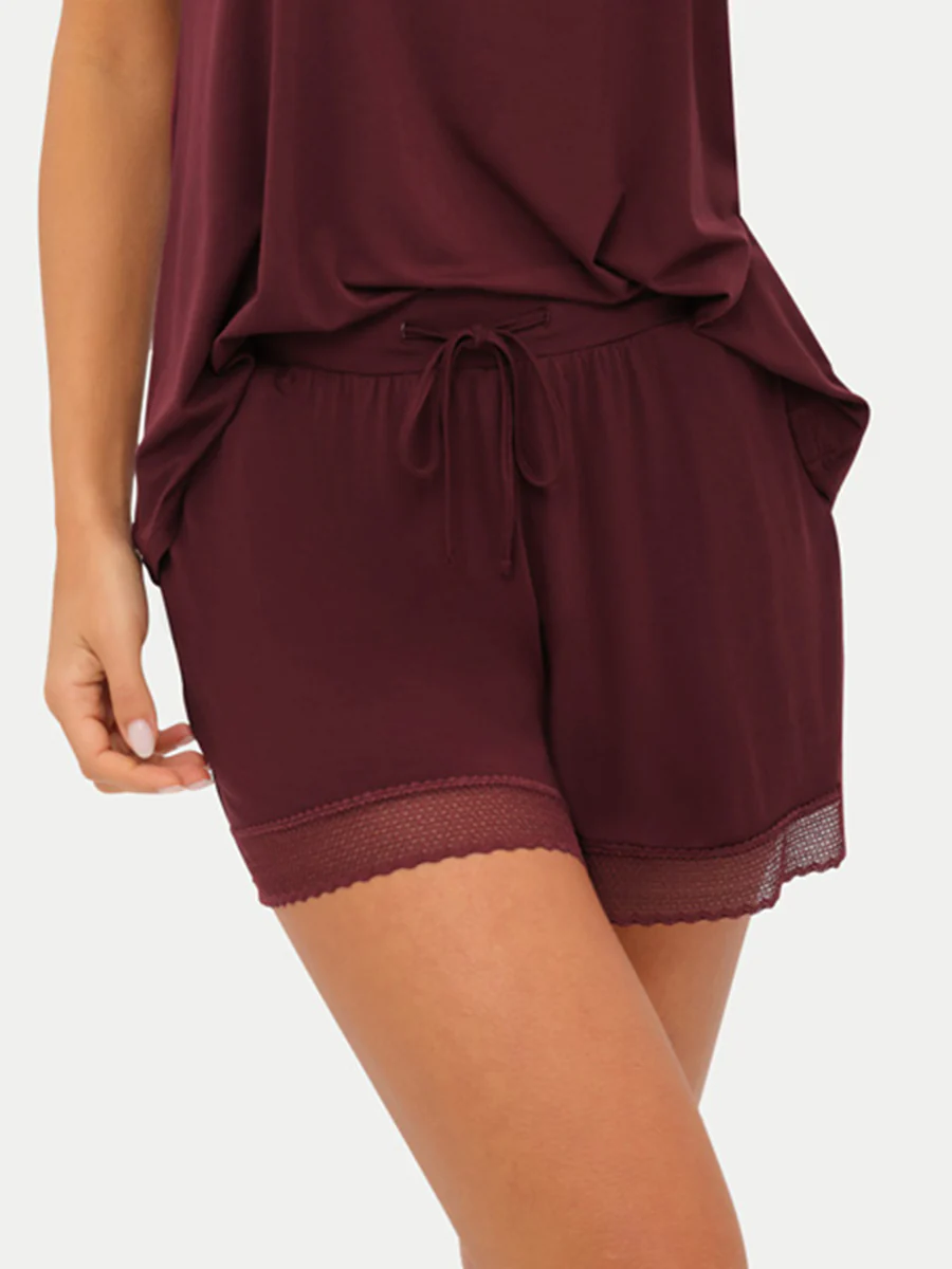 Bamboo Lace Cami Shorts - Image 19