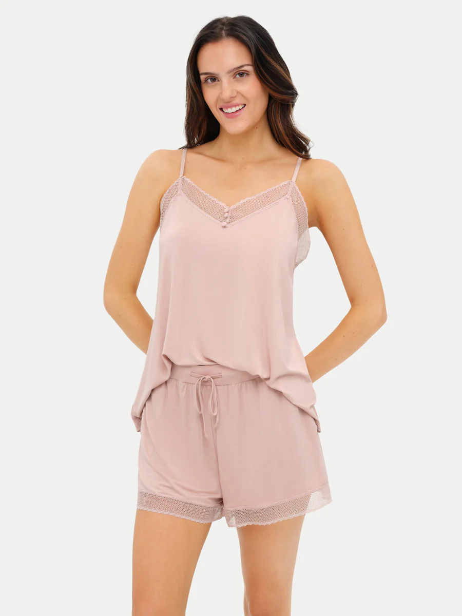 Bamboo Lace Cami & Shorts Set - Image 12
