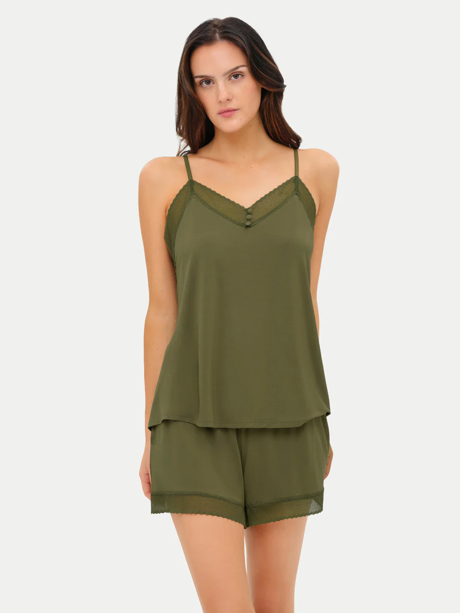 Bamboo Lace Cami & Shorts Set - Image 22