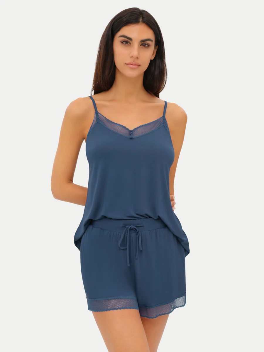 Bamboo Lace Cami & Shorts Set - Image 49