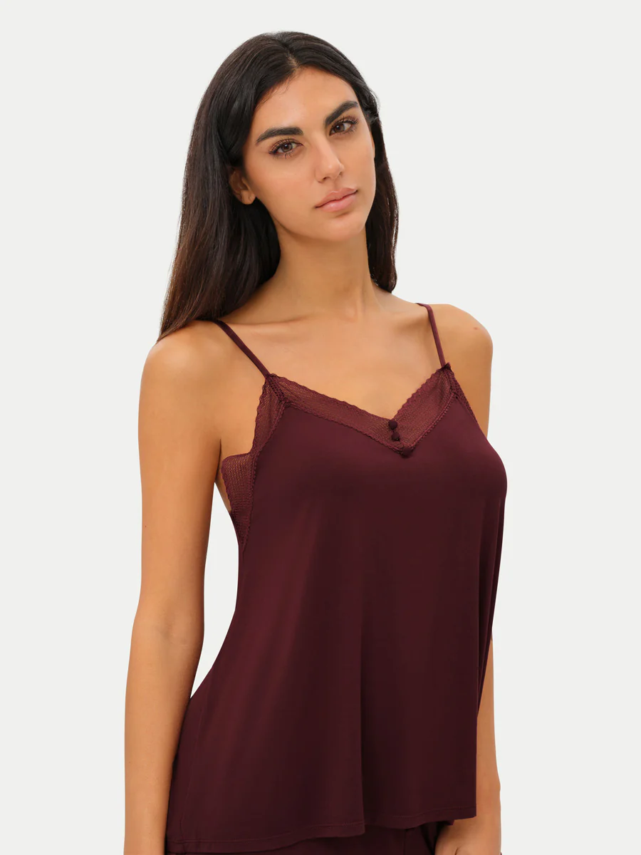 Bamboo Lace Cami & Shorts Set - Image 5