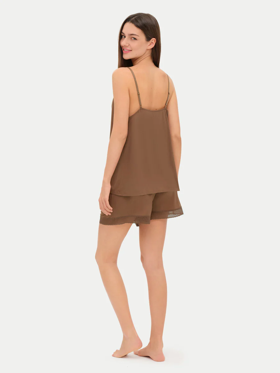 Bamboo Lace Cami & Shorts Set - Image 67