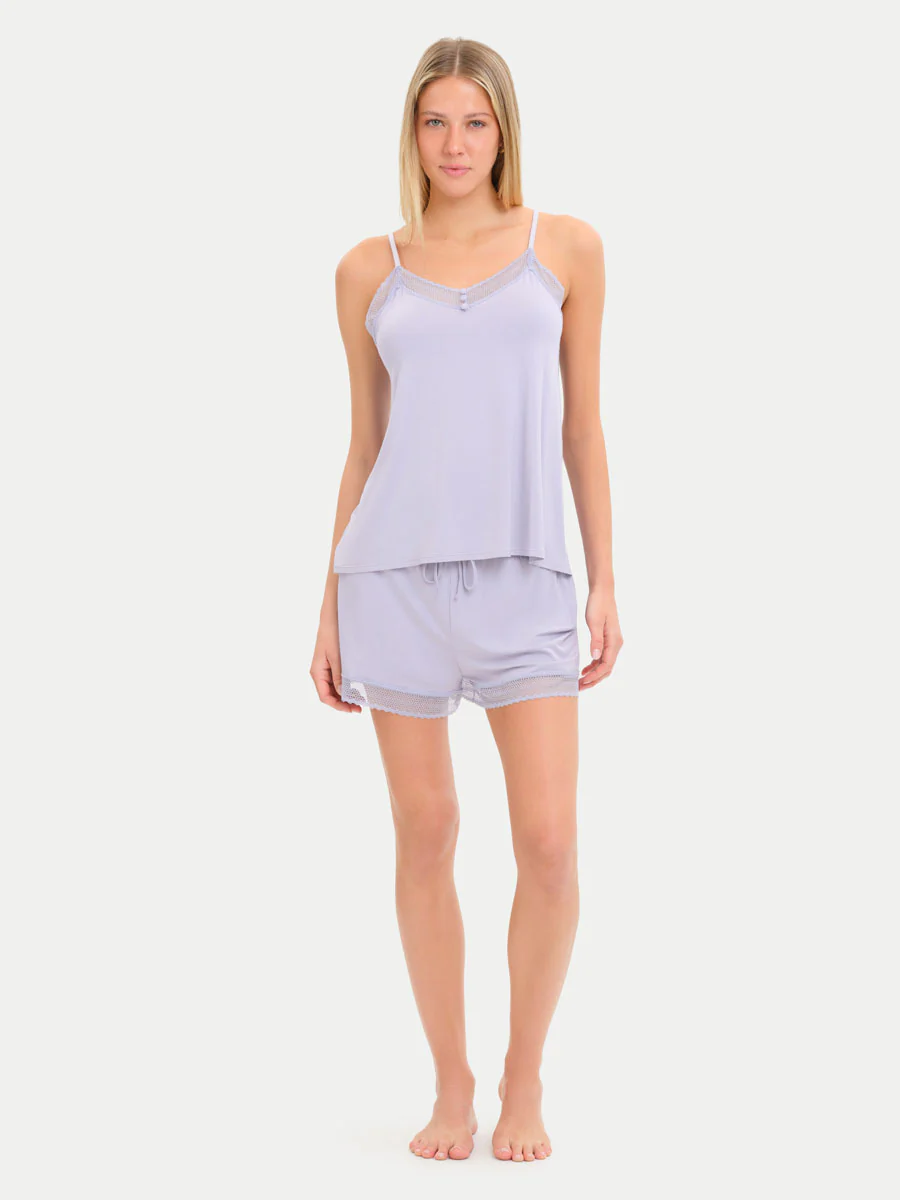 Bamboo Lace Cami & Shorts Set - Image 70