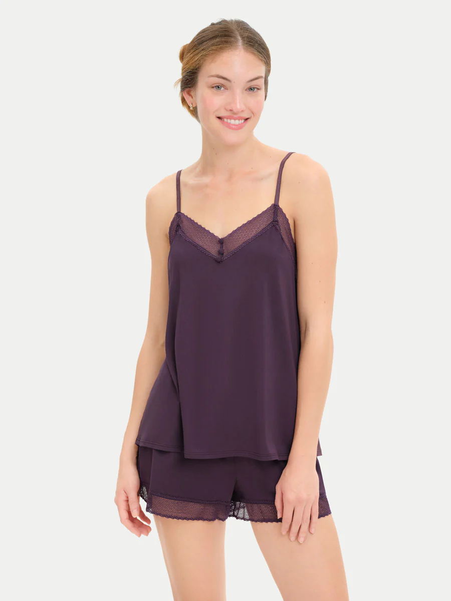 Bamboo Lace Cami & Shorts Set - Image 84