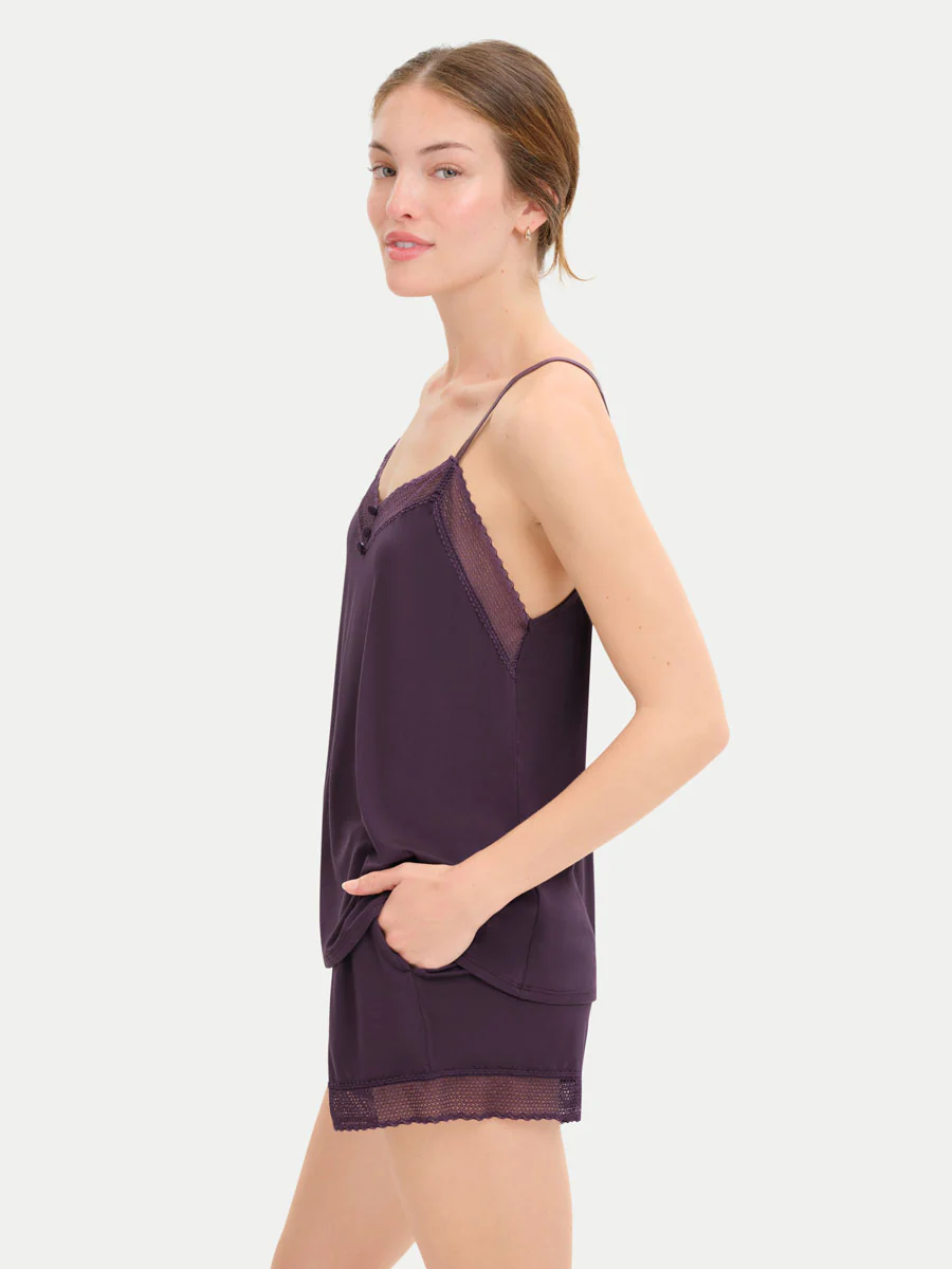 Bamboo Lace Cami & Shorts Set - Image 86