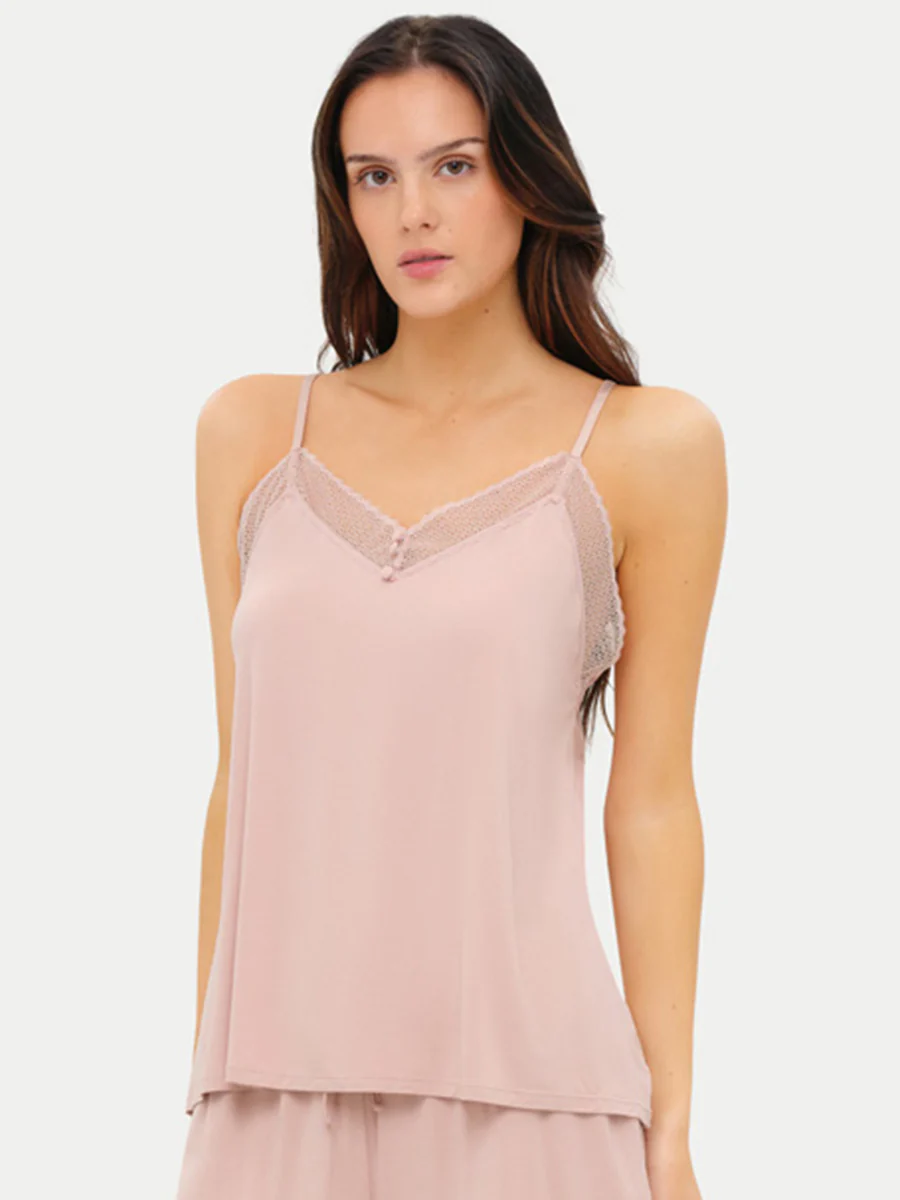 Bamboo Lace Cami Top - Image 25