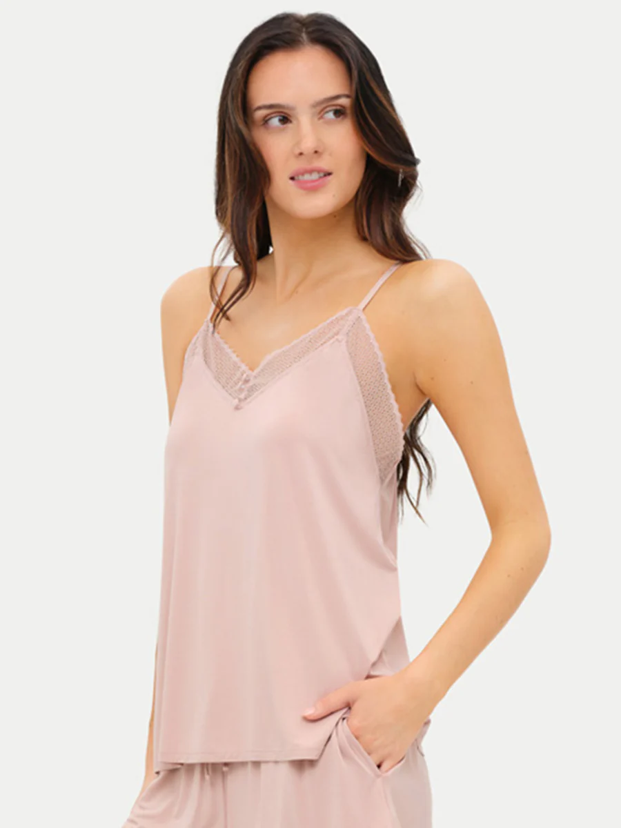 Bamboo Lace Cami Top - Image 26