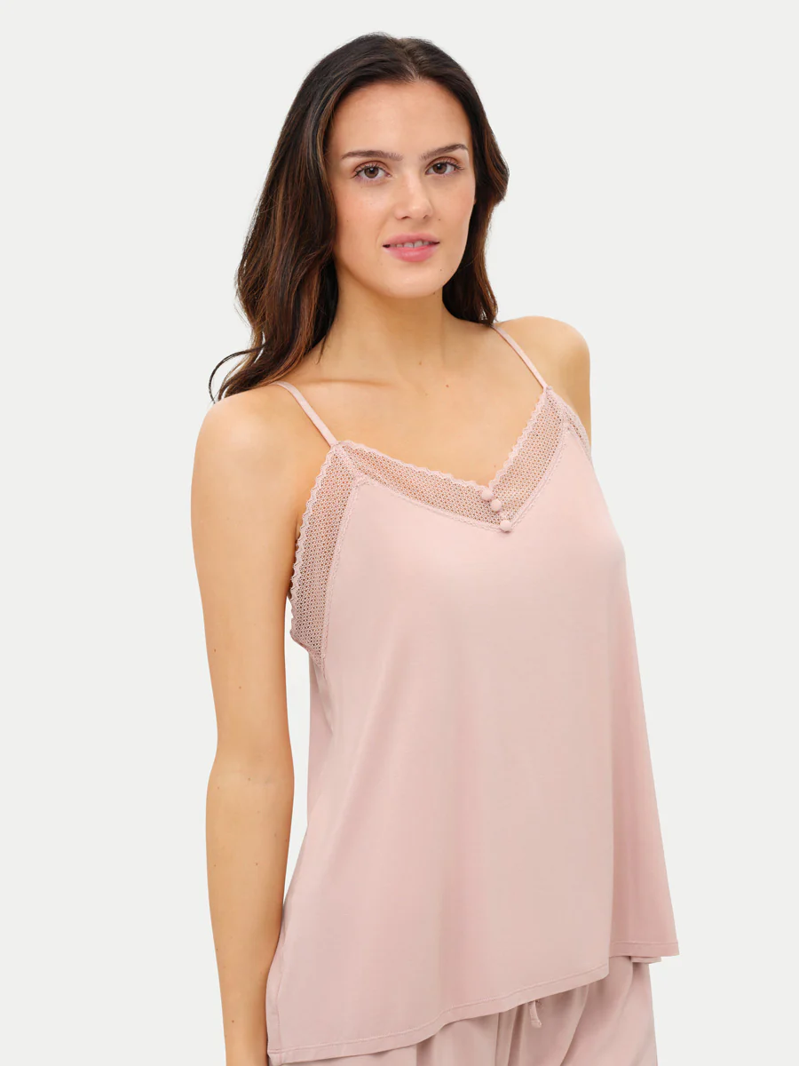 Bamboo Lace Cami Top - Image 30