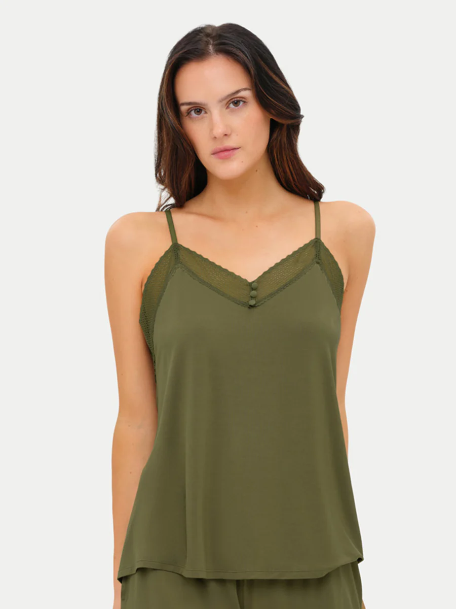 Bamboo Lace Cami Top - Image 38
