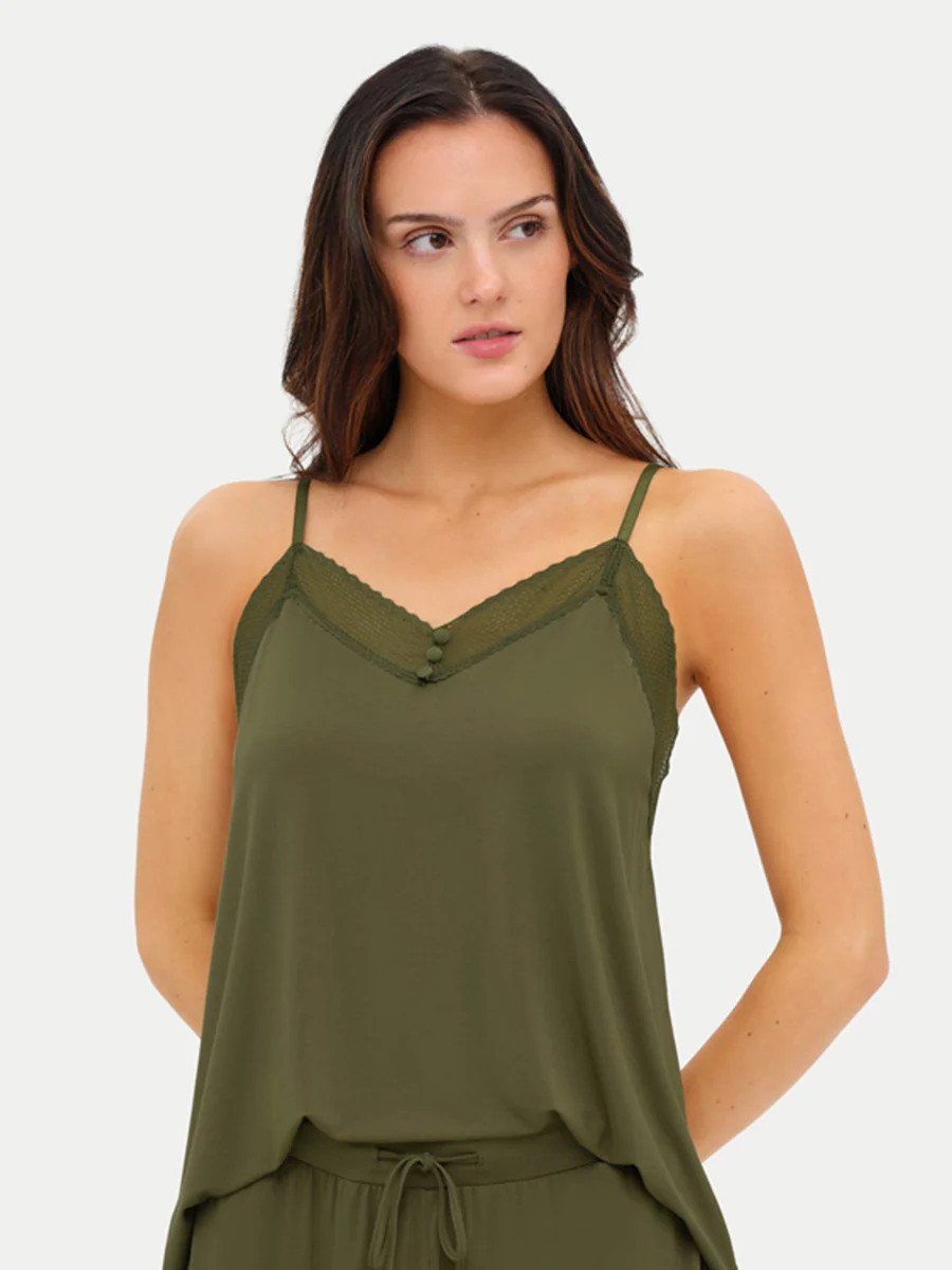 Bamboo Lace Cami Top - Image 41