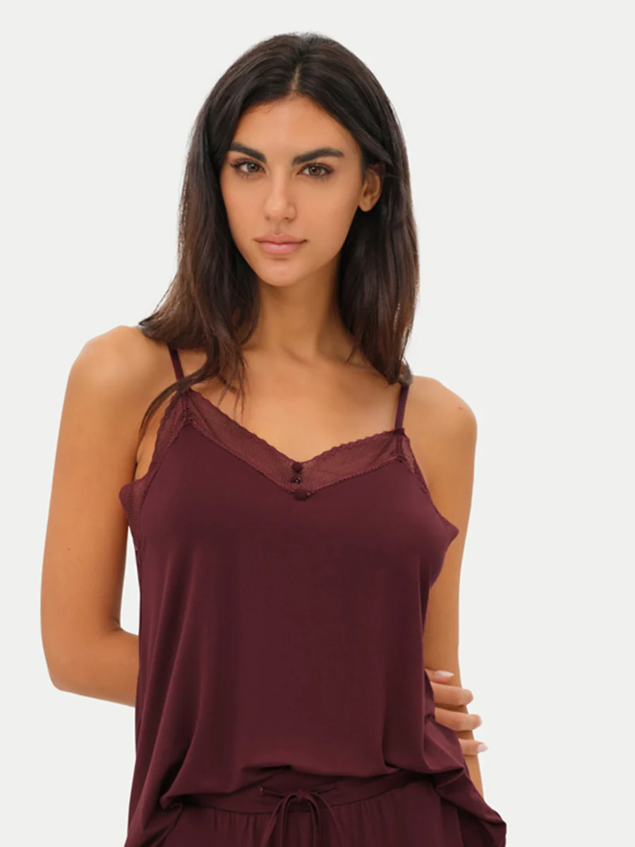 Bamboo Lace Cami Top - Image 50