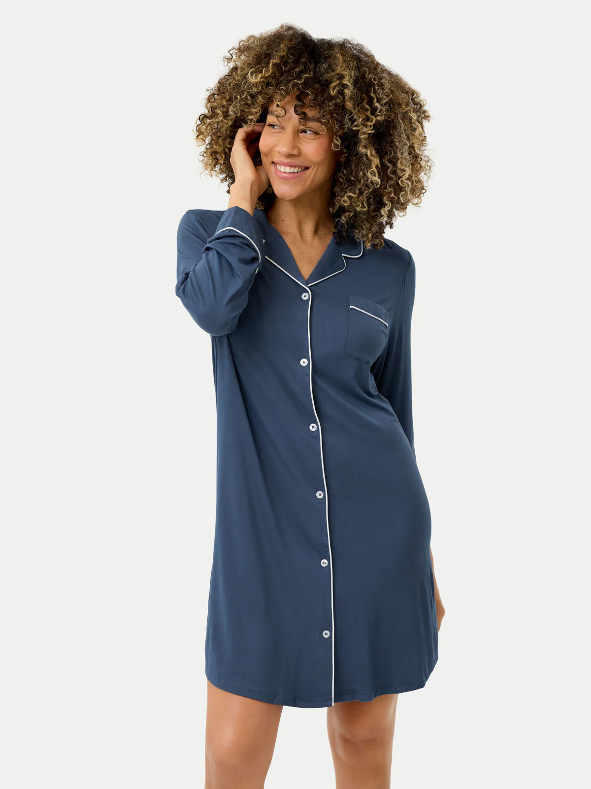 Bamboo Pajama Nightshirt - Image 4