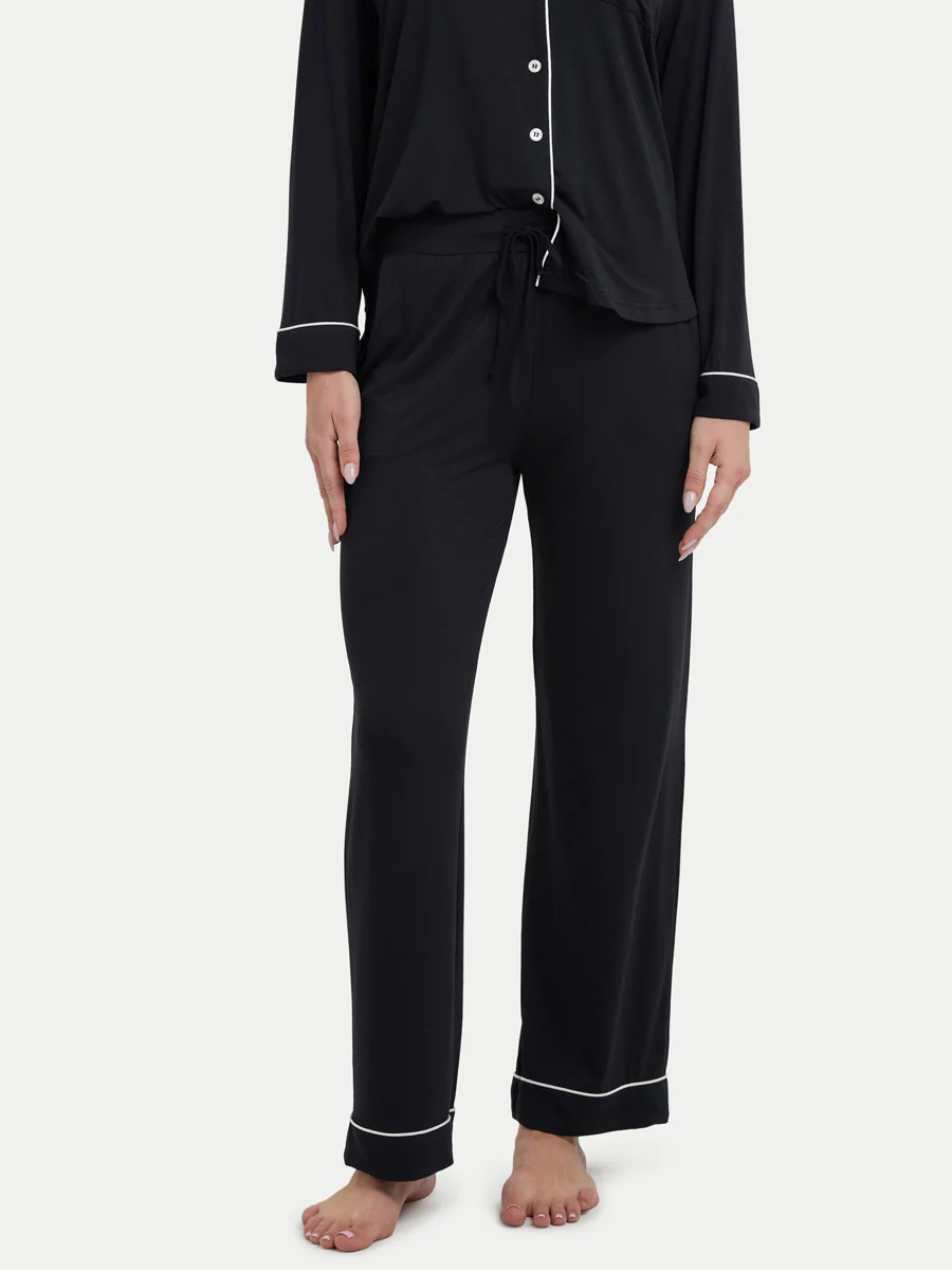 Long Sleeve Bamboo Pajama Set - Image 5