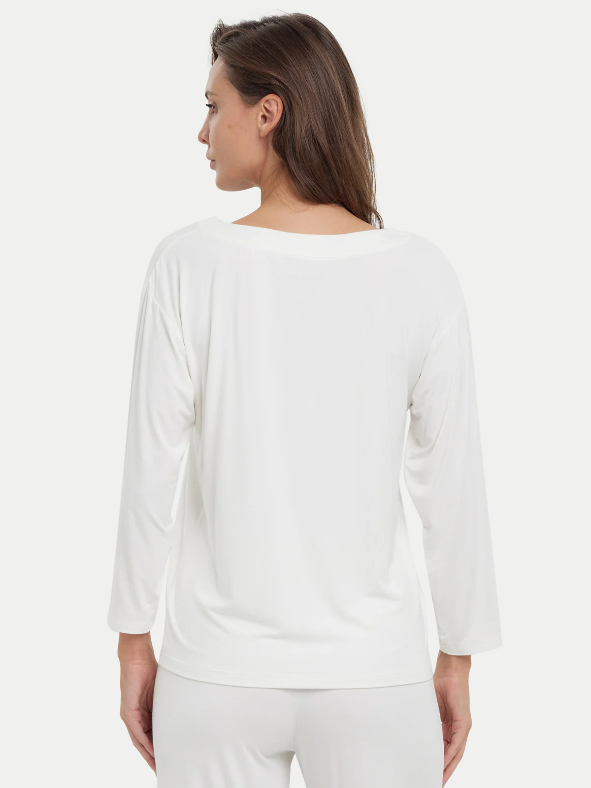 Long Sleeve Bamboo Slouchy PJs Top - Image 27