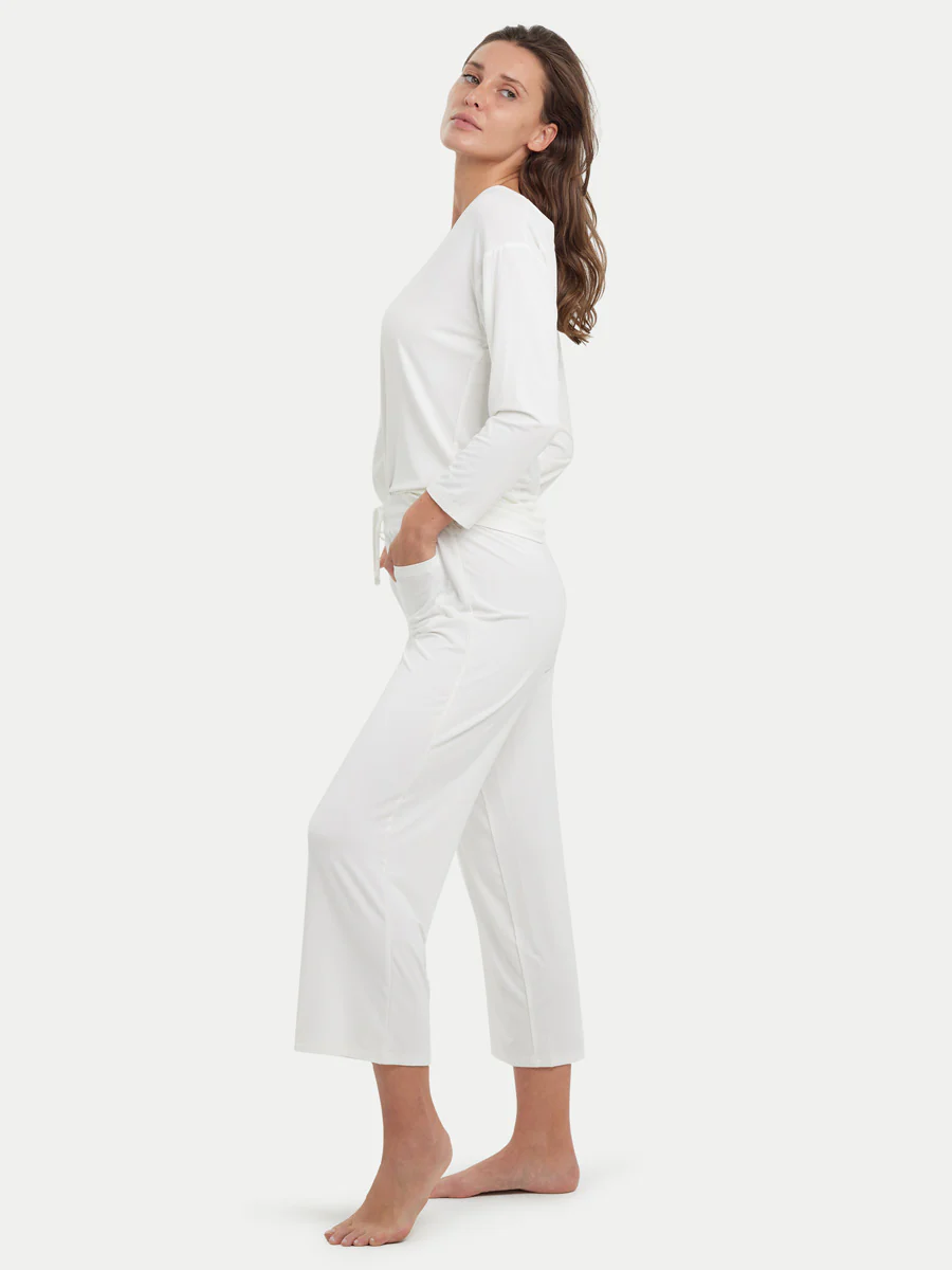 Long Sleeve Bamboo Slouchy PJs Set - Image 20