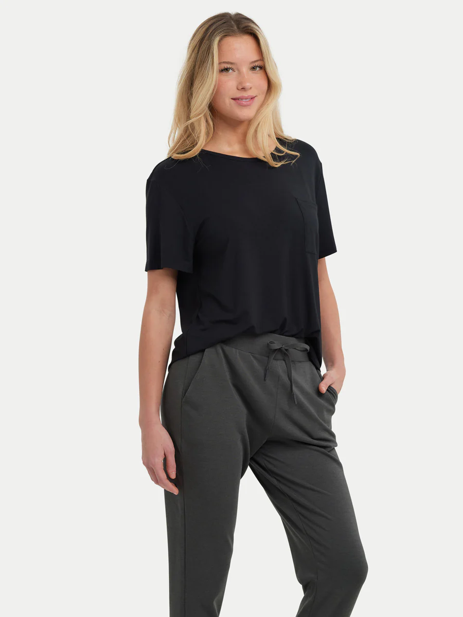 Short Sleeve Bamboo Relaxed Tee - Image 19