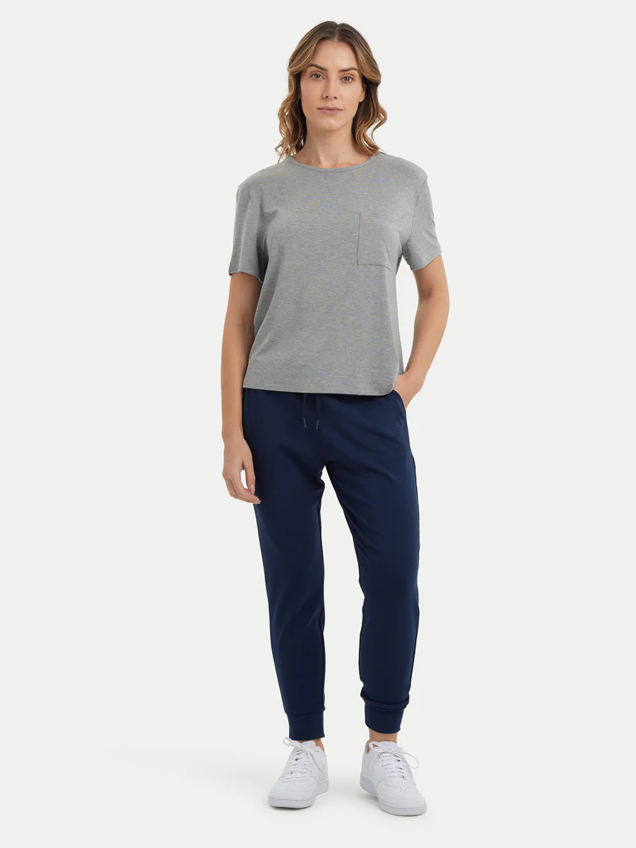Short Sleeve Bamboo Relaxed Tee - Image 83