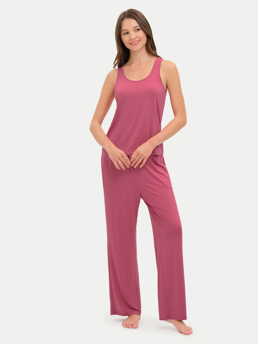 Sleeveless Bamboo Tank Top - Image 51