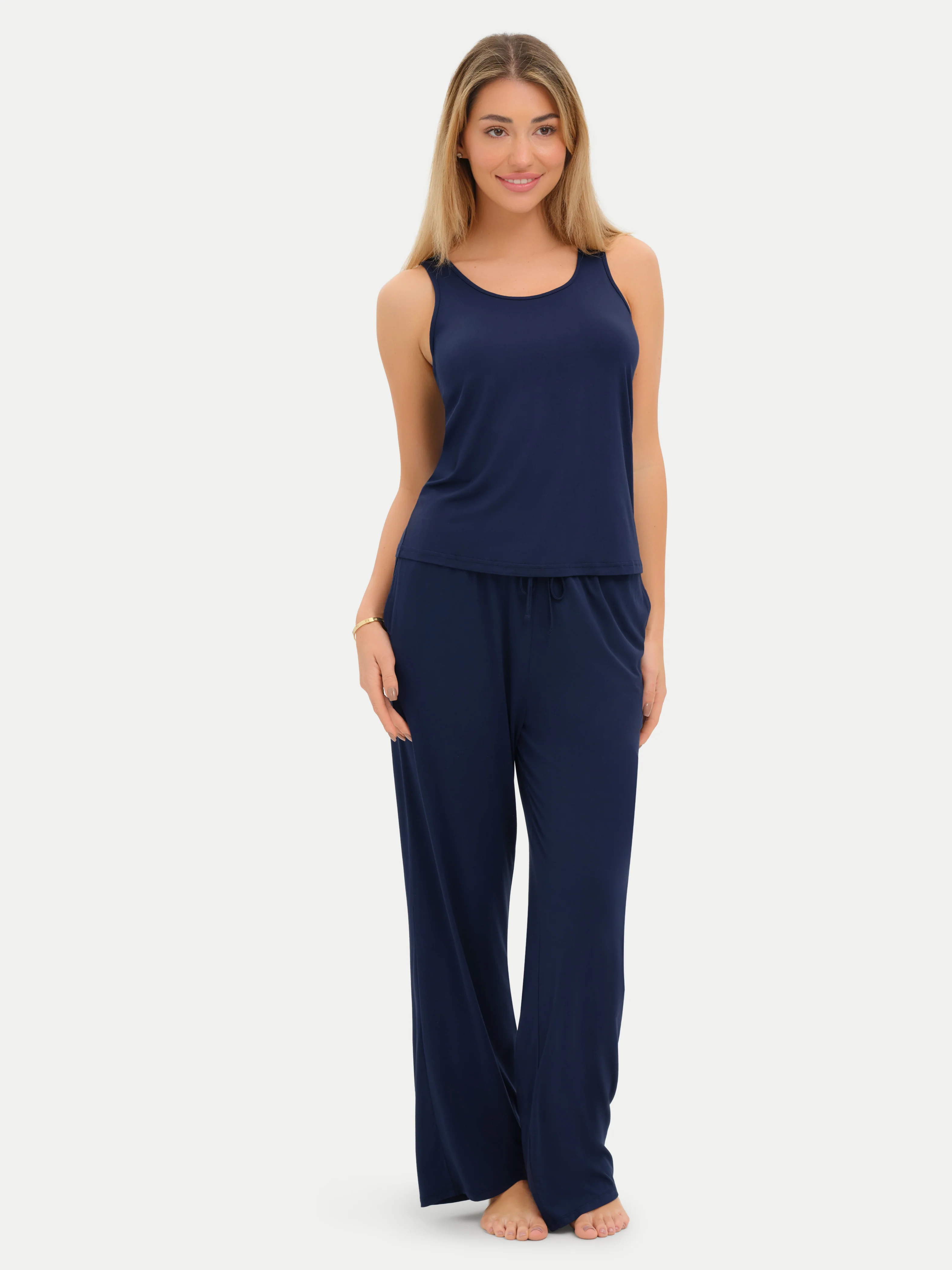 Sleeveless Bamboo Tank Top - Image 68