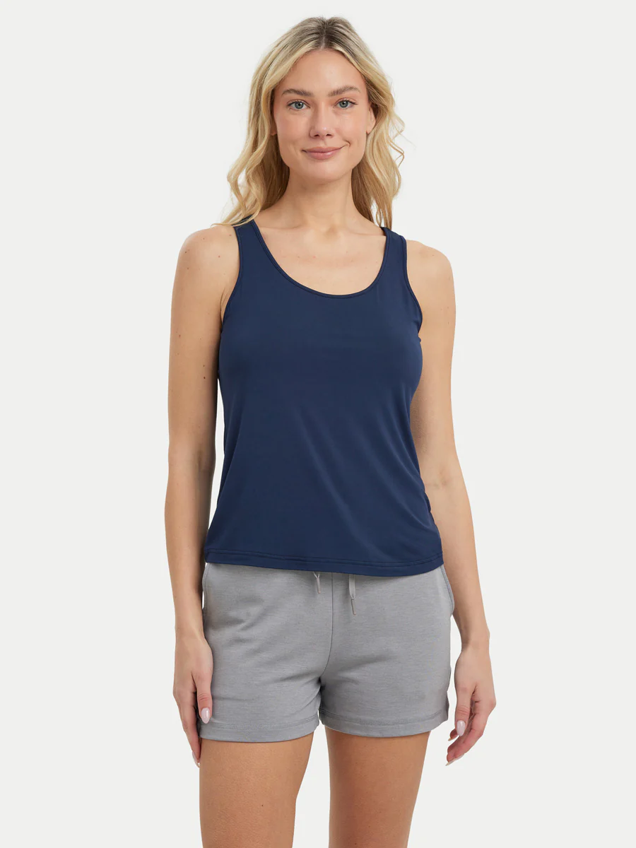 Sleeveless Bamboo Tank Top - Image 69