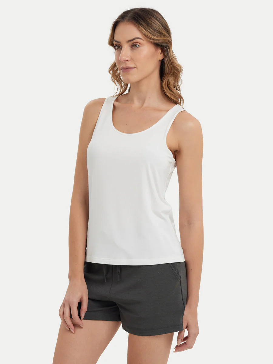 Sleeveless Bamboo Tank Top - Image 76