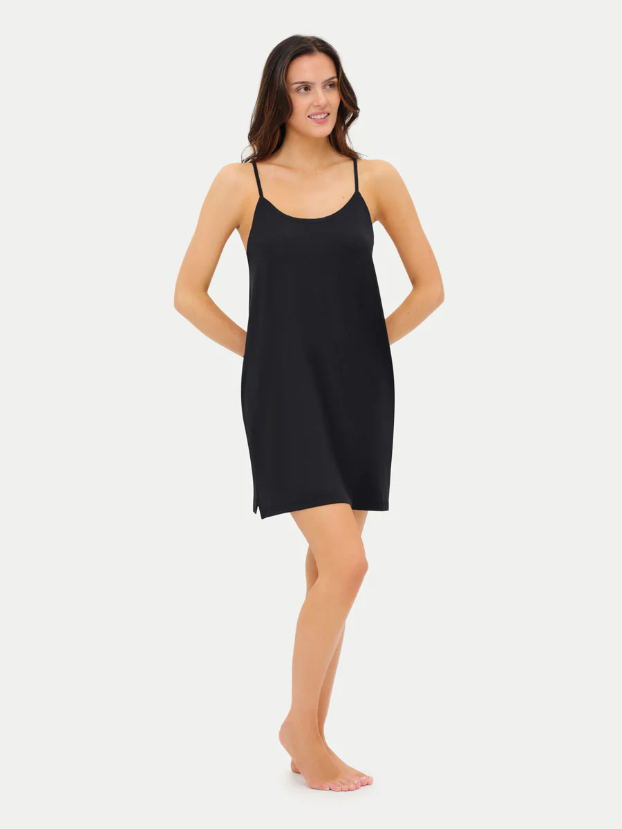 Sleeveless Short Bamboo Sleepshirt - Image 12