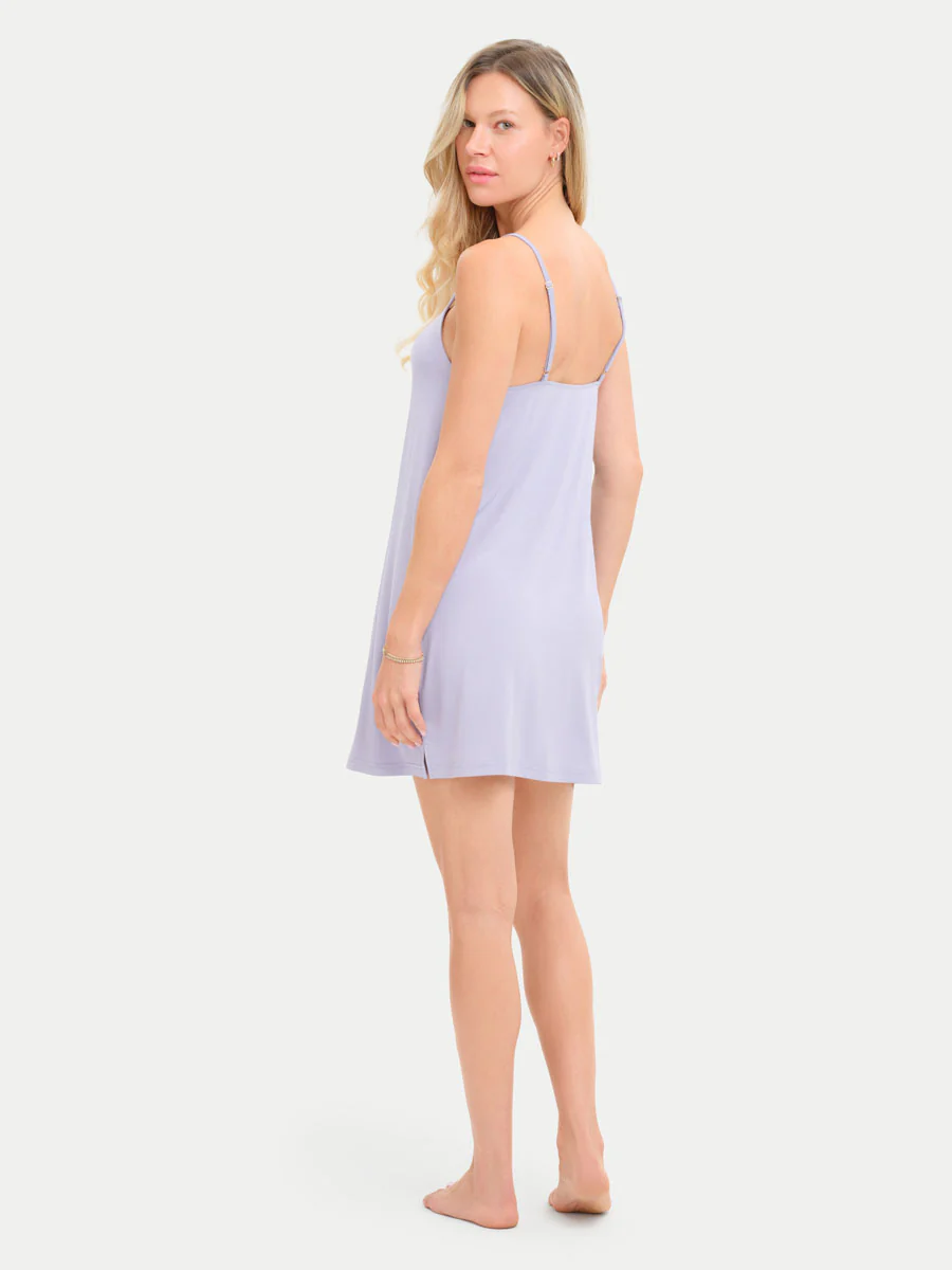 Sleeveless Short Bamboo Sleepshirt - Image 66