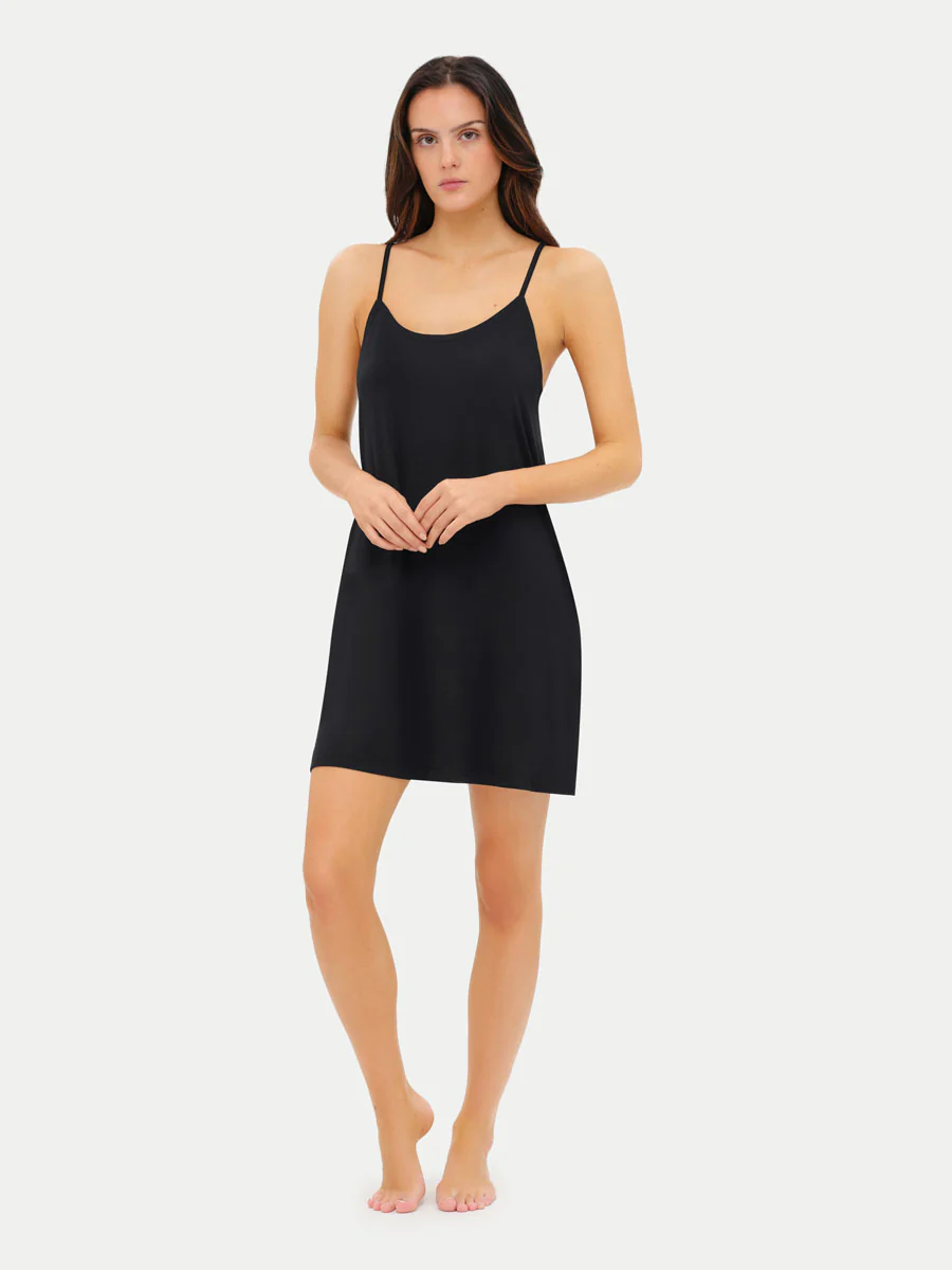 Sleeveless Short Bamboo Sleepshirt - Image 8